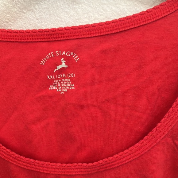 FINAL MARKDOWN White stag sleeveless tee xxl - Picture 2 of 2